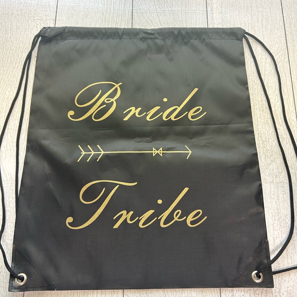 Bride Tribe Carry-All Drawstring Bags for the Special Occasion